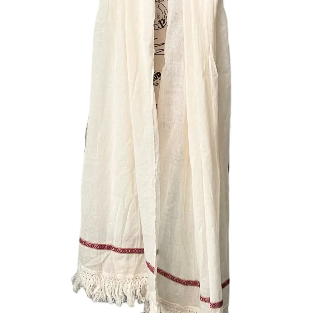 Target Brand Boho with Fringe Scarf/Cover-ups in One Size